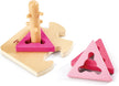 Hape Wooden Creative Peg Puzzle -16pcs