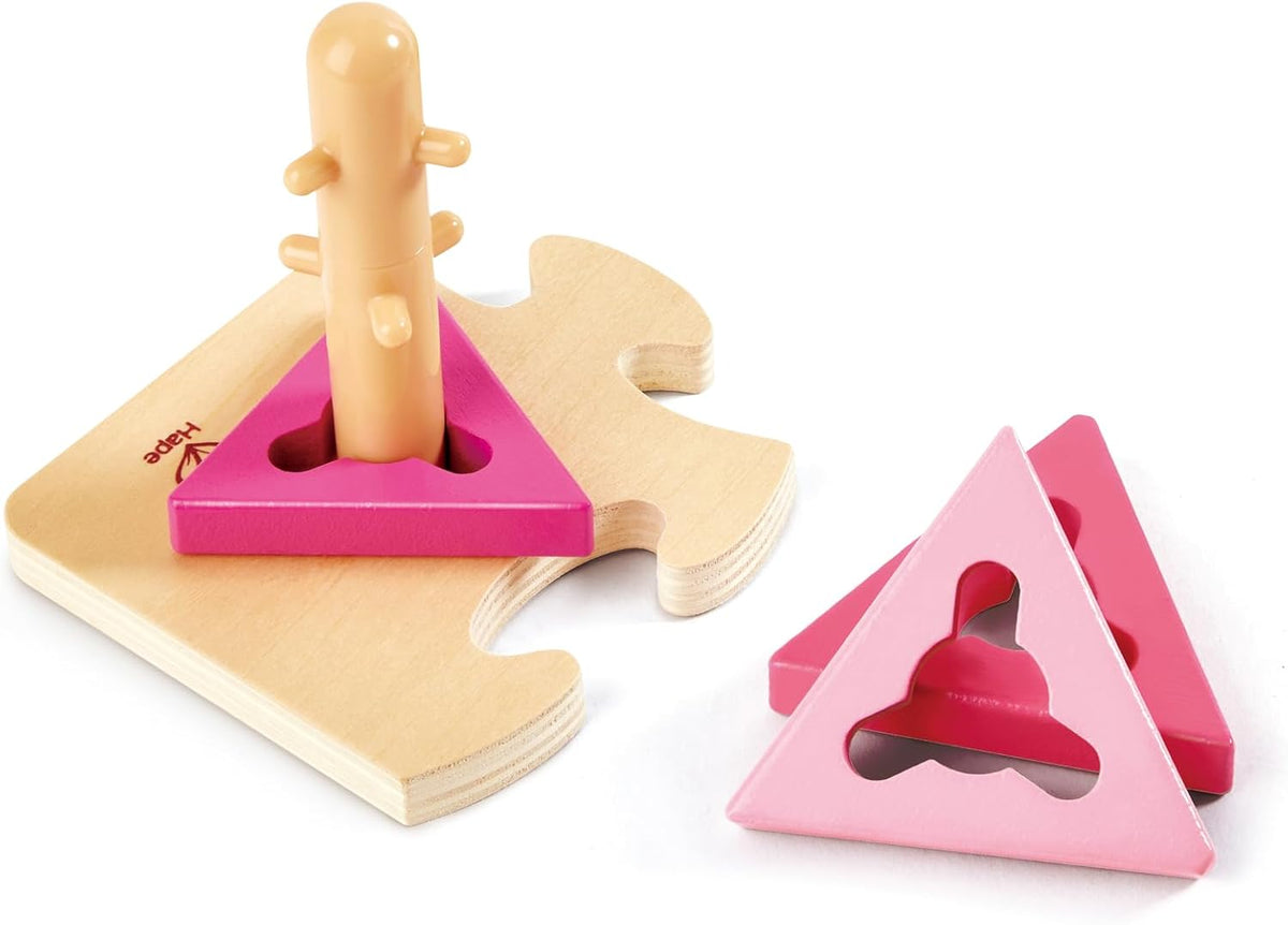 Hape Wooden Creative Peg Puzzle -16pcs — image 11