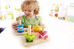 Hape Wooden Creative Peg Puzzle -16pcs