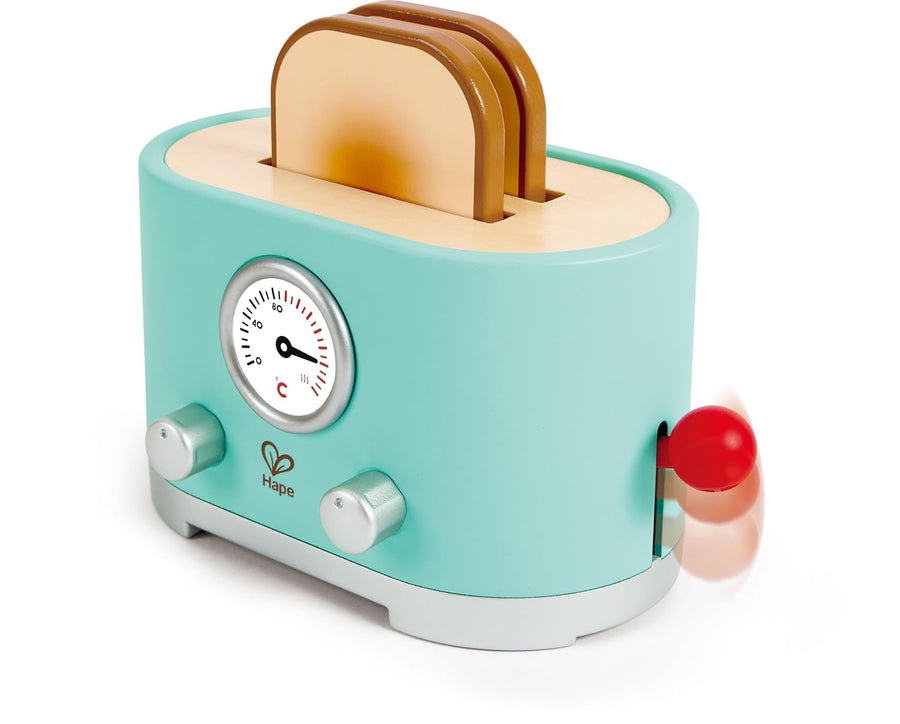 Hape Wooden Ding & Pop-Up Toaster — Kids' Play Kitchen Toy — image 6