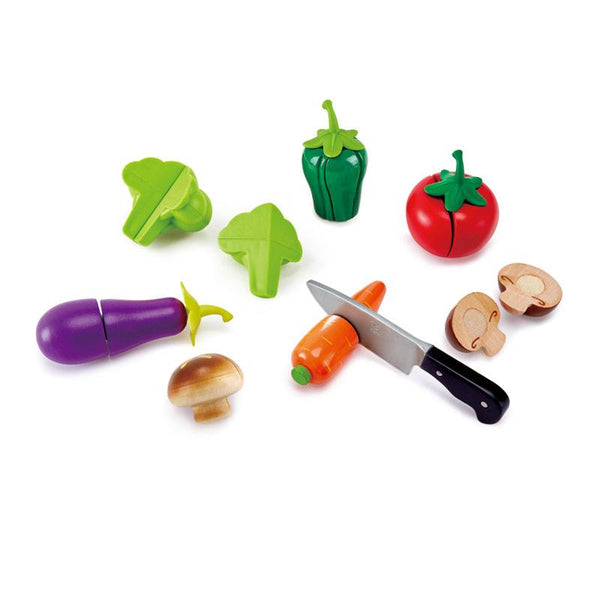 Hape Wooden Garden Vegetables Cooking Accessories