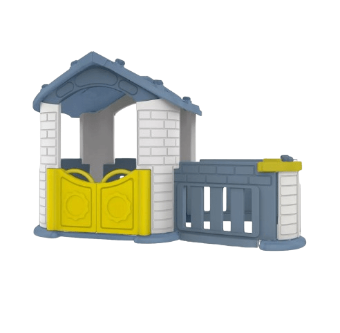 Happy Big Play House Blue CHD - 802 - Colorland Toys