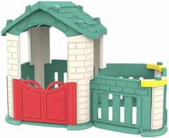 Happy Big Play House Green CHD - 802 - Colorland Toys