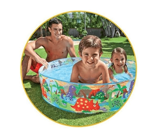 Happy Dino Animals Snapset Pool 58474 - Colorland Toys