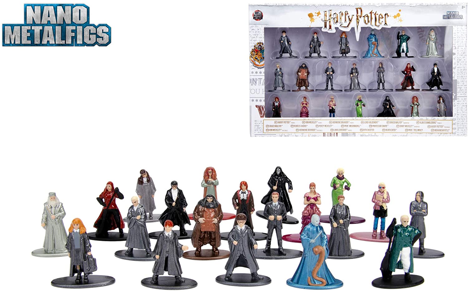 Harry Potter Nano Metal figs Diecast Mini Figures 20's 253185000 - Colorland Toys