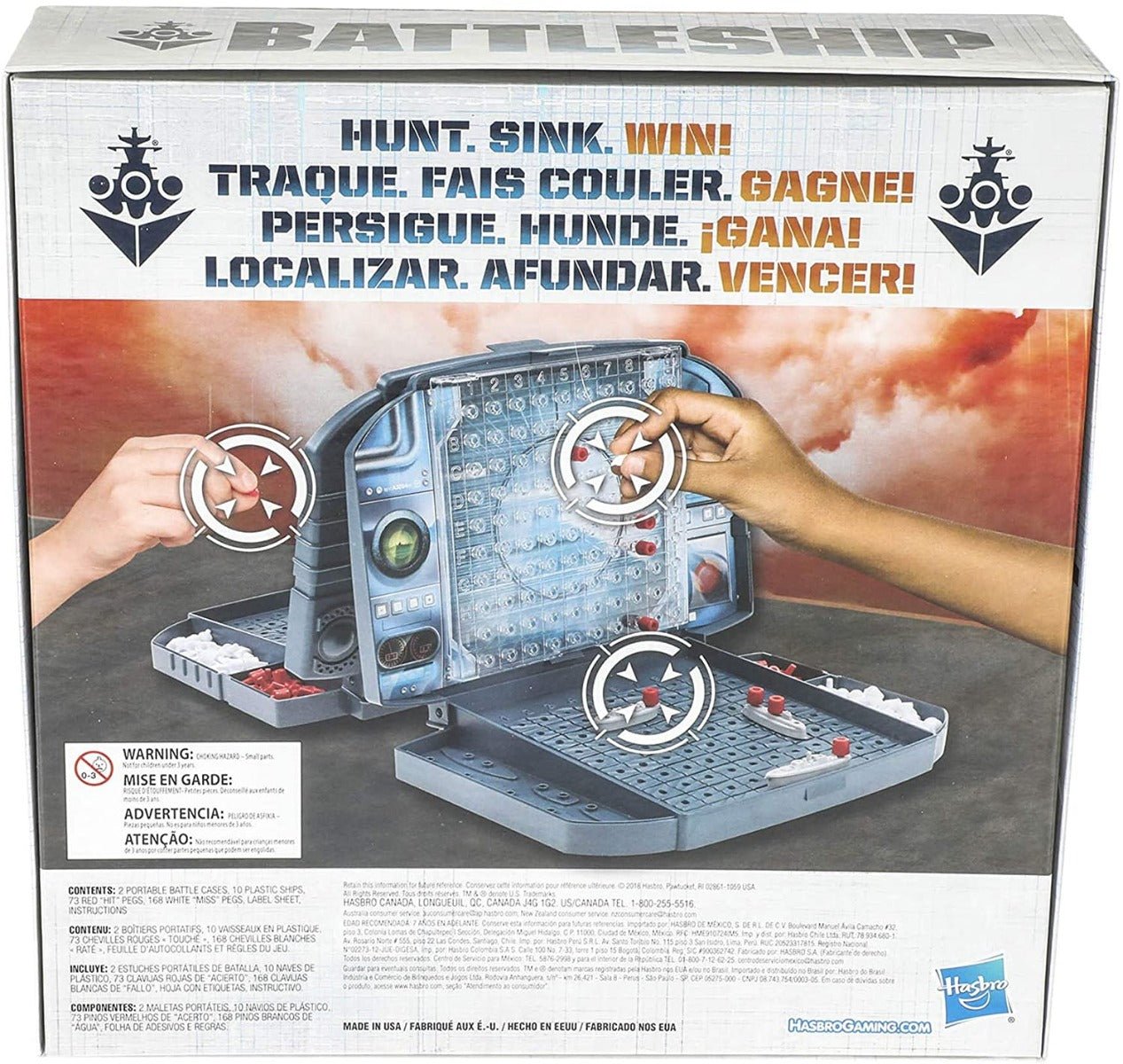 Hasbro Battleship Classic Board Game A3264 - Colorland Toys