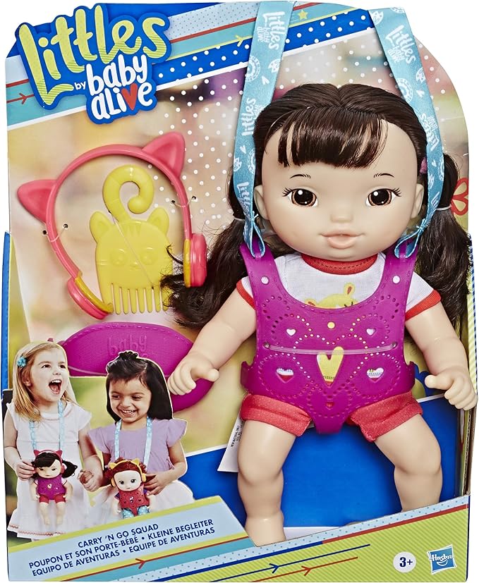 Hasbro Littles By Baby Alive Carry N Go Squad Little Iris E6646 — image 1