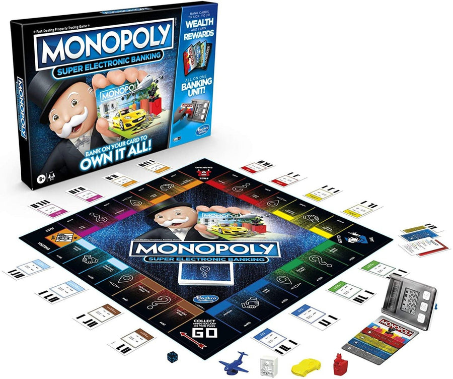 Hasbro Monopoly Super Electronic Banking E8978