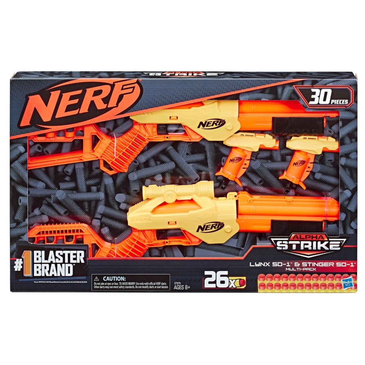 Hasbro NERF Alpha Strike Lynx and Stinger Multi Pack E7579 - Colorland Toys