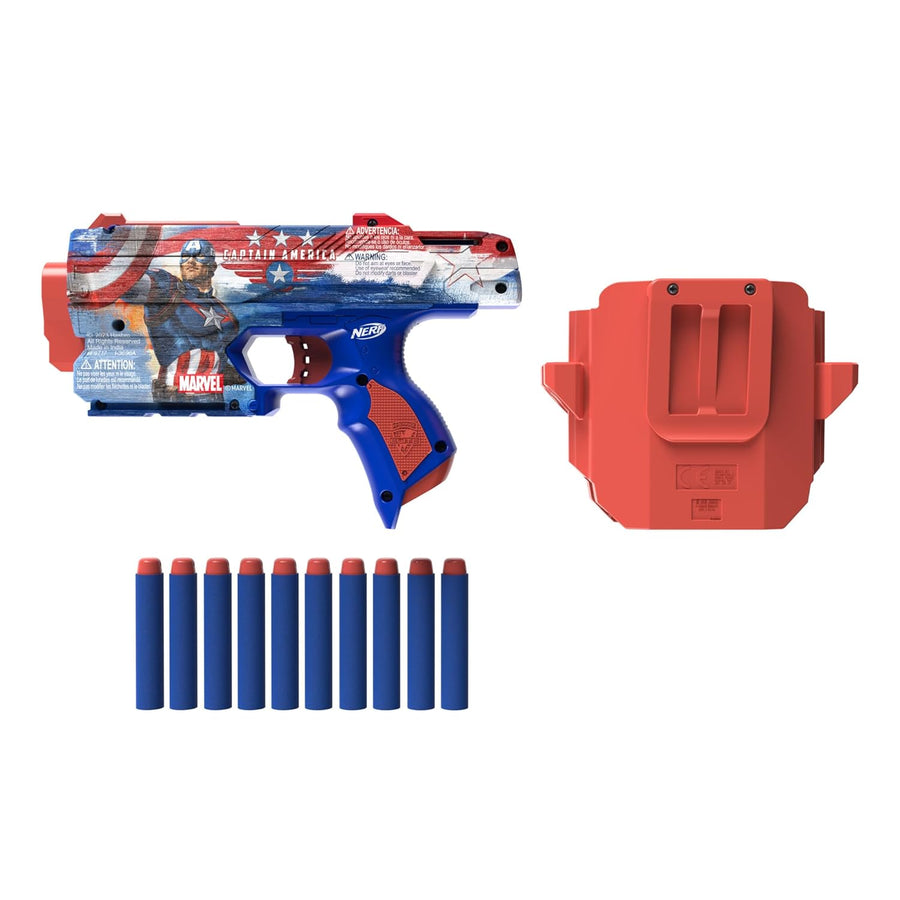 Hasbro Nerf Captain America Blaster — image 1