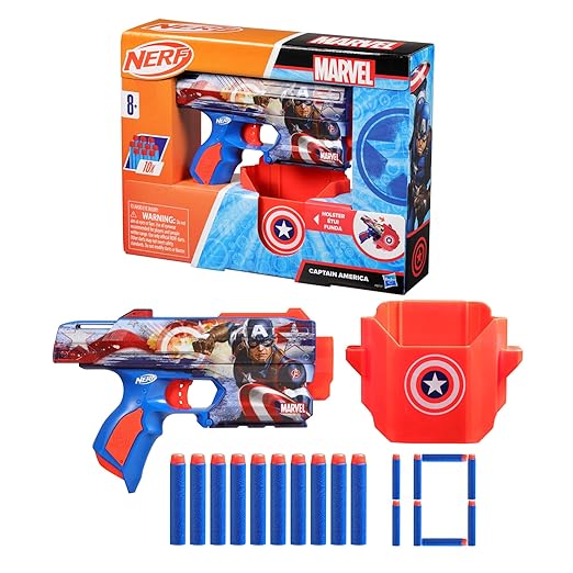 Hasbro Nerf Captain America Blaster — image 5