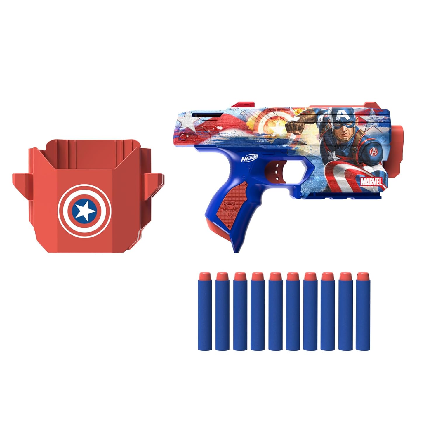 Hasbro Nerf Captain America Blaster - Colorland Toys