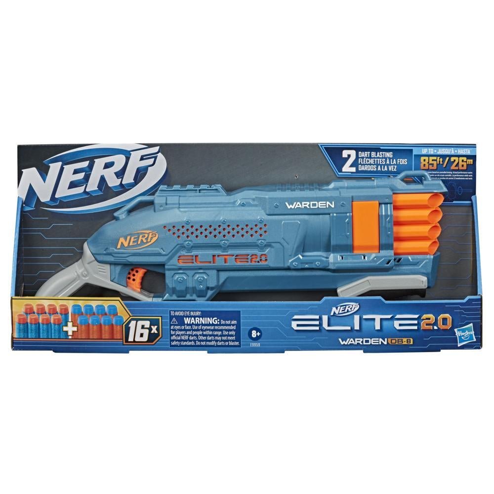 Hasbro Nerf Elite 2.0 Warden Db - 8 Blaster E9959 - Colorland Toys