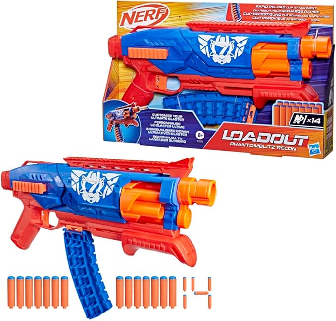 Hasbro Nerf Launcher Loadout Phantomblitz Recon G3372 - Colorland Toys