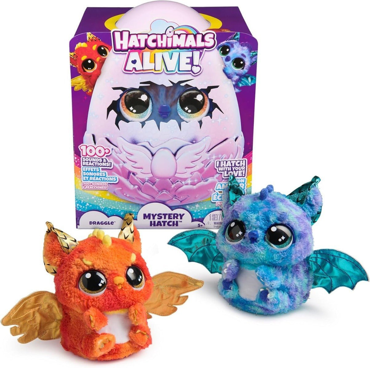 Hatchimals Alive Secret Draggle Asst. 6072544 — image 1