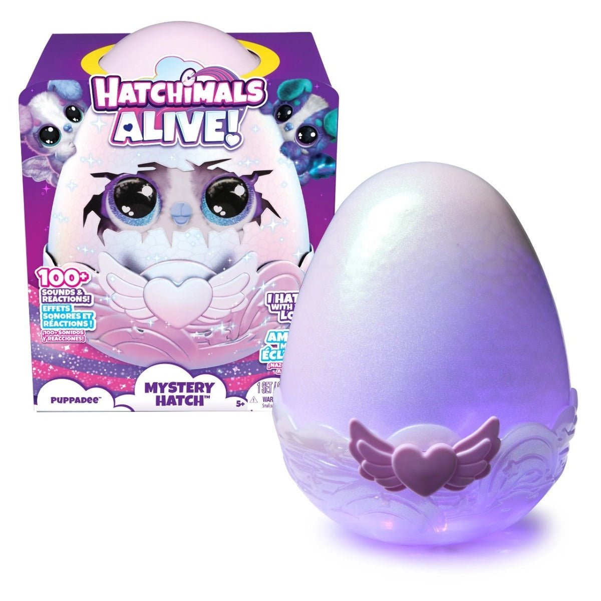 Hatchimals Alive Secret Puppadee Asst. 6072517 — image 1