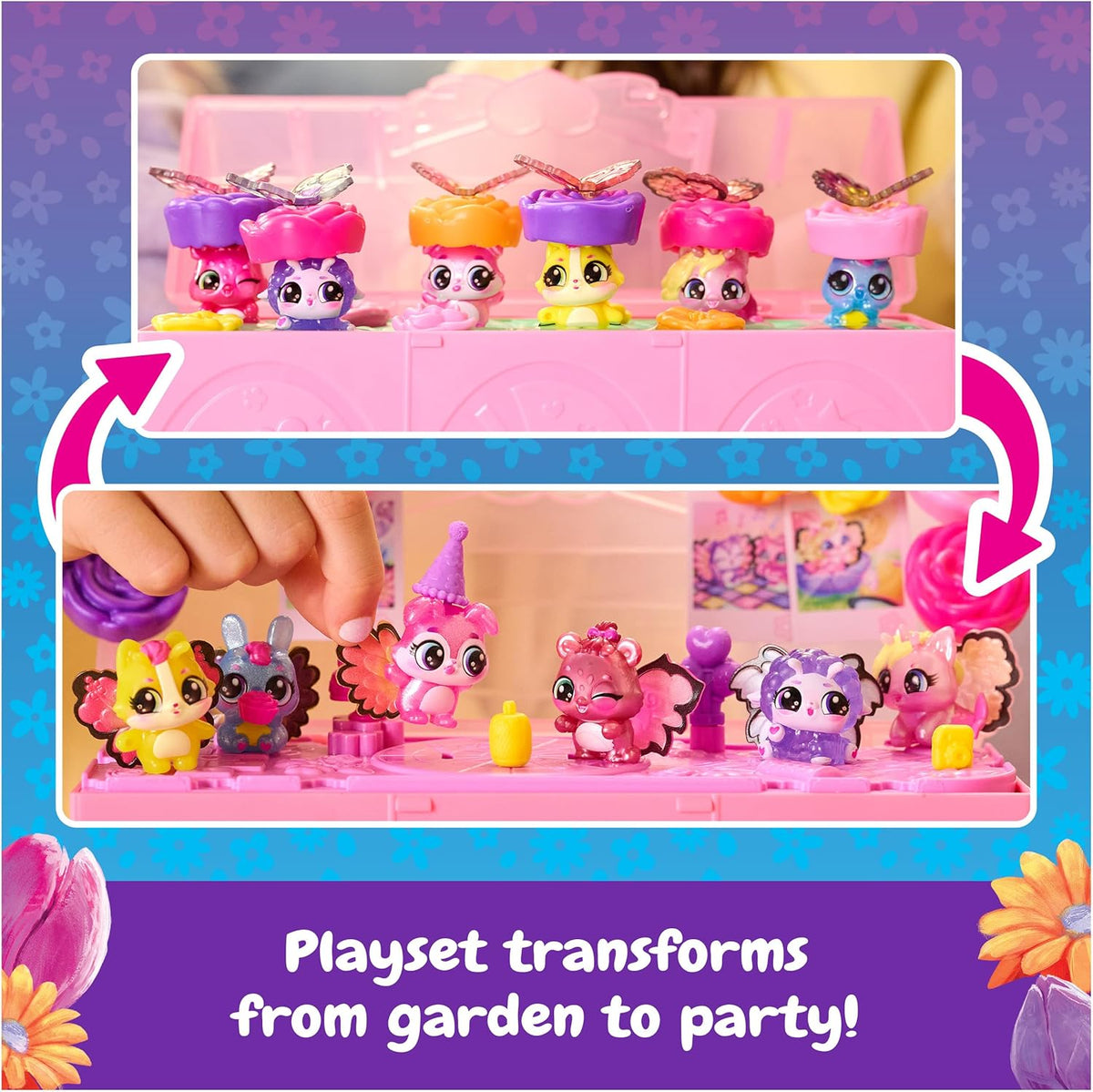 Hatchimals Bloomables Bloom Bash 6-Pack Collectible Toy Set — image 5