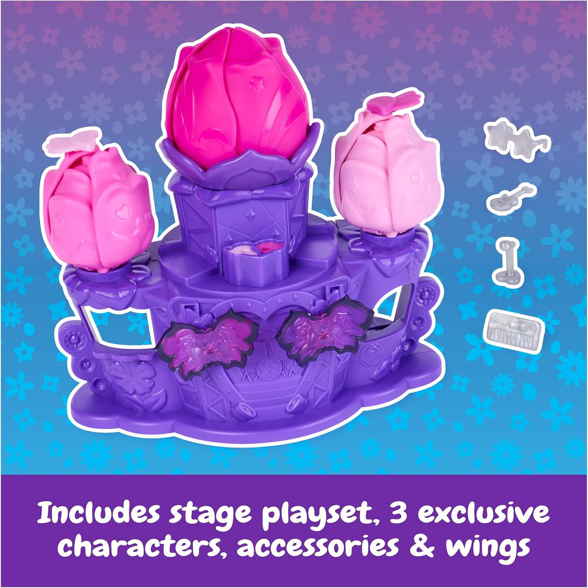 Hatchimals Bloomables Flower Fest 3-PK Collectible Toy Set — image 6