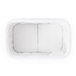 Hauck Dreamer Rocking Crib Portable Fold Away Baby Bed Gray 608951