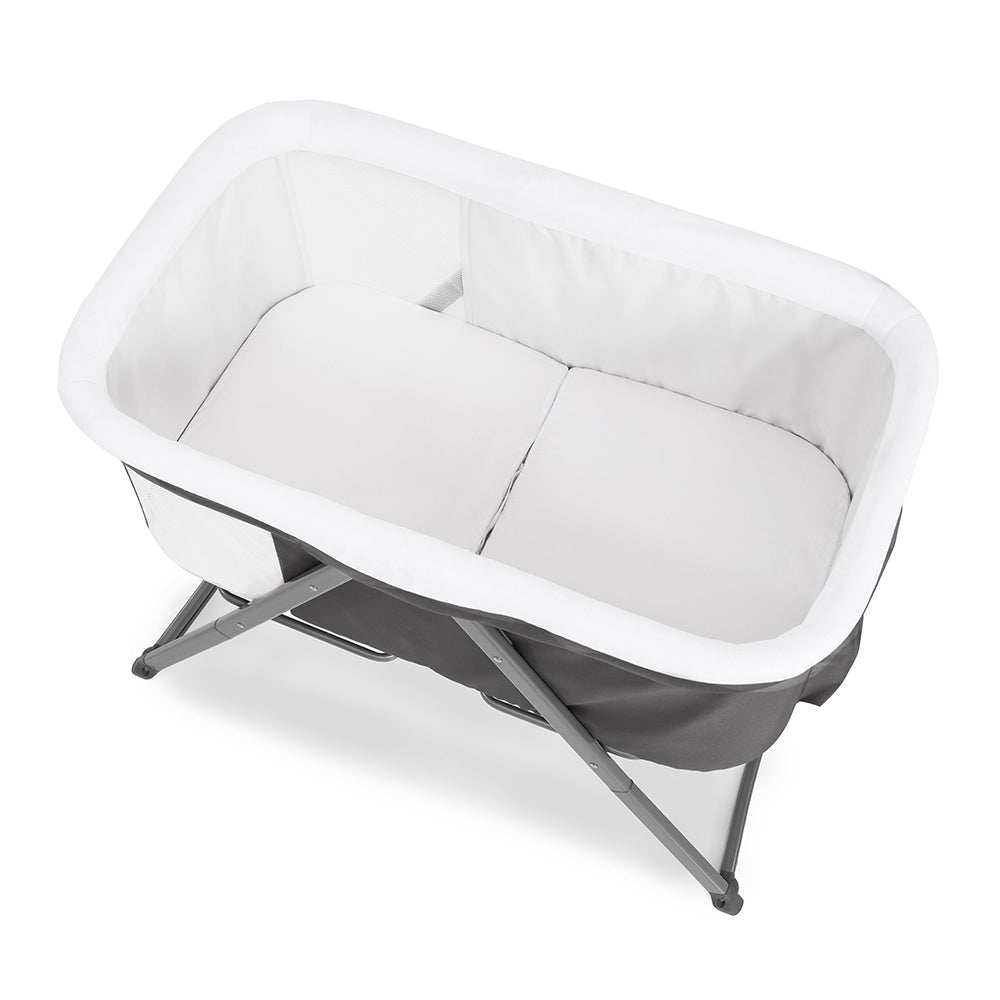 Hauck Dreamer Rocking Crib Portable Fold Away Baby Bed Gray 608951 — image 3