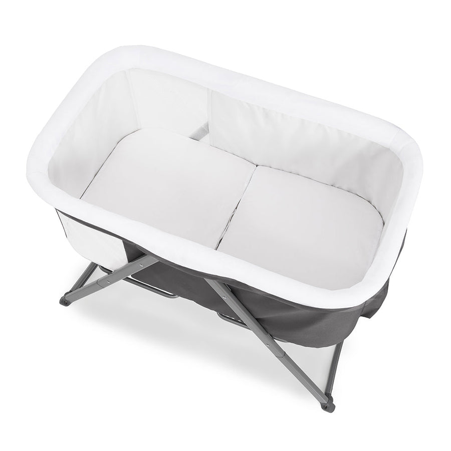 Hauck Dreamer Rocking Crib Portable Fold Away Baby Bed Gray 608951 — image 3