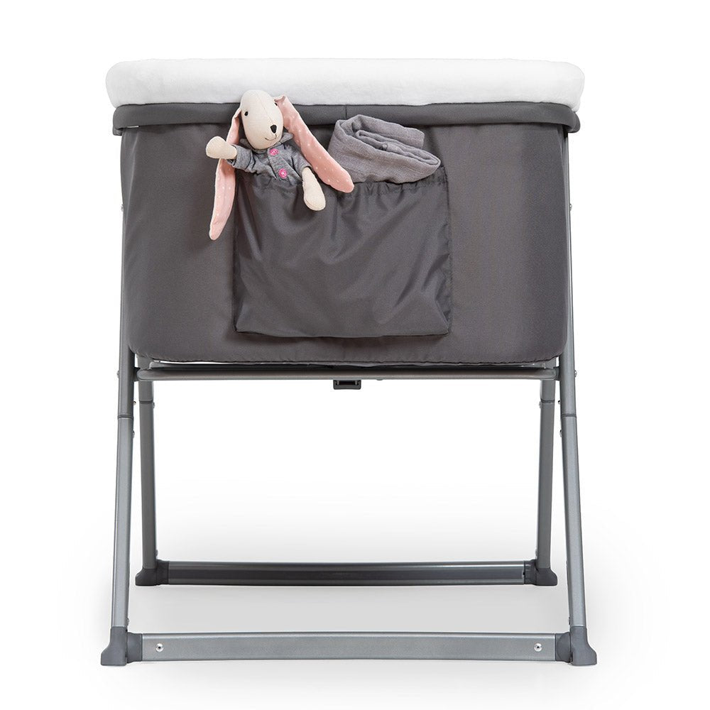 Hauck Dreamer Rocking Crib Portable Fold Away Baby Bed Gray 608951 — image 2