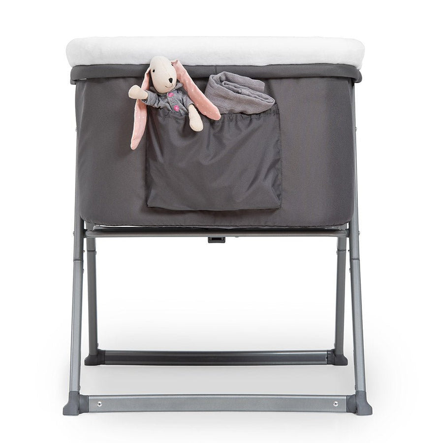 Hauck Dreamer Rocking Crib Portable Fold Away Baby Bed Gray 608951 — image 2