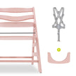 Hauck Wooden High Chair Alpha+ Rose 661314