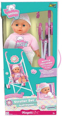 Hayati Baby Amoura Stroller Set with Doll 81863 - Colorland Toys
