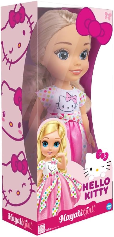 Hayati Girl Doll Hello Kitty Birthday Dress 14inch — image 5