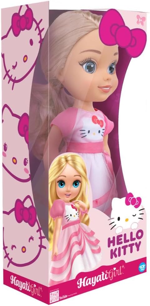 Hayati Girl Doll Hello Kitty Party Dress 14inch — image 4
