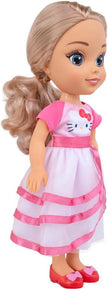 Hayati Girl Doll Hello Kitty Party Dress 14inch