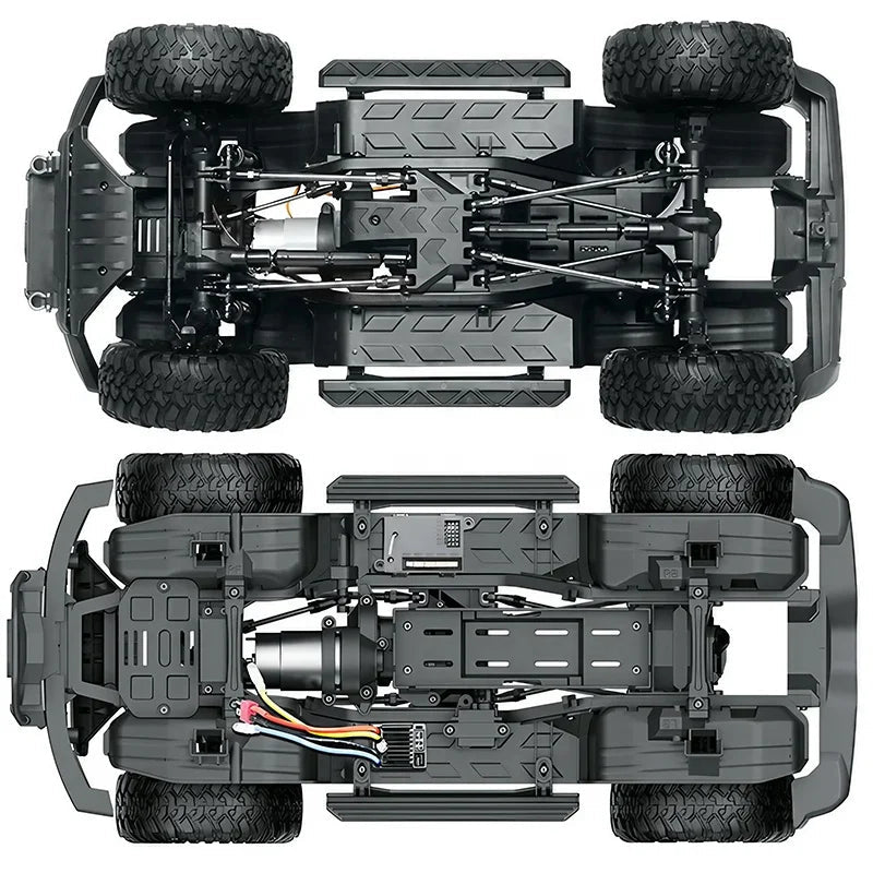 HB Toys RTR R1001/2/3 Upgraded 1/10 2.4G 4WD RC Car | Colors may vary — image 8