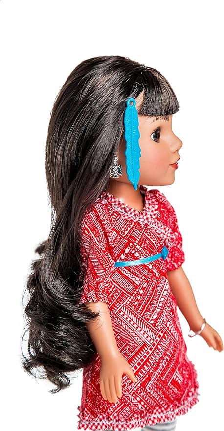 Hearts For Hearts Girls Mosi Native American 14 - inch Doll 36116 - Colorland Toys