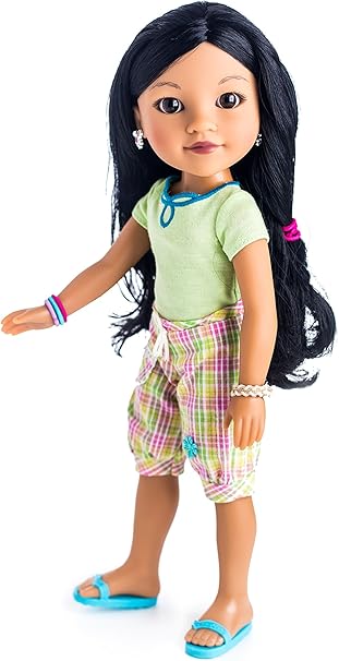 Hearts For Hearts Girls Tipi from Laos Doll 14 inch 36129 — image 1