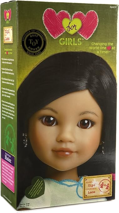 Hearts For Hearts Girls Tipi from Laos Doll 14 inch 36129 - Colorland Toys