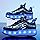Heely Double Wheels Shoes With Lights Size 36 - Blue LRDWS212-36 — image 2