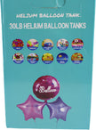 Helium Cylinder Gas Balloon 9-Inch 30LB 0868971