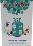 Helium Cylinder Gas Balloon 9-Inch 30LB 0868971