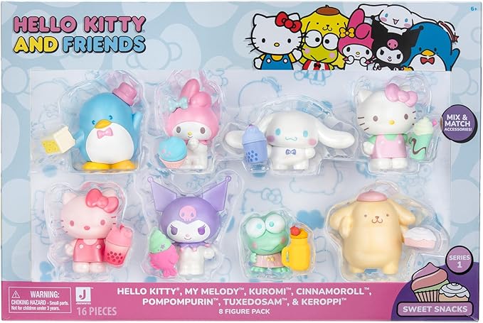 Hello Kitty 8 Figure Pack HKT0145/HKT0309 - Colorland Toys