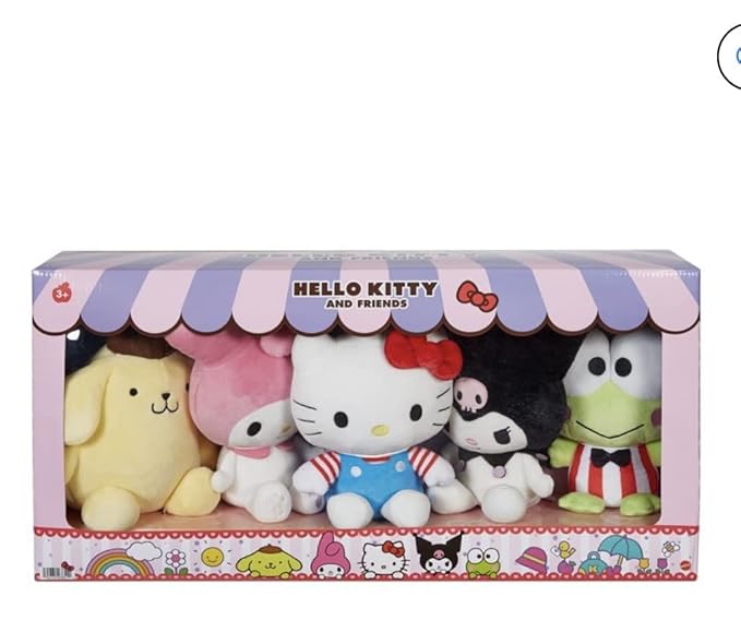 Hello Kitty & Friends Plush 8 - Inch Asstd. HKT0017H - Colorland Toys