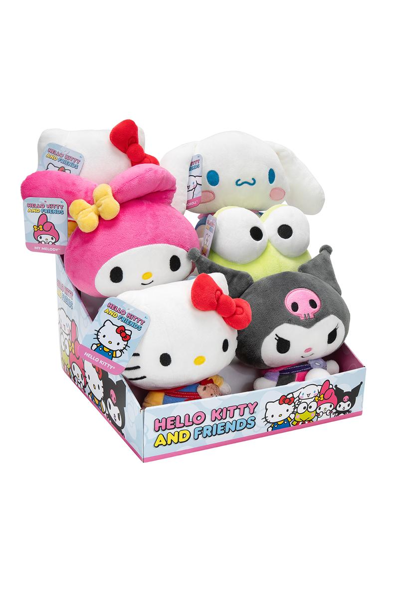 Hello Kitty & Friends Plush 8 - Inch Asstd. HKT0017H - Colorland Toys