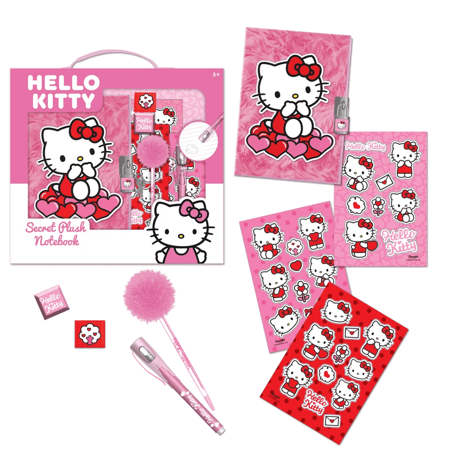 Hello Kitty Secret Plush Notebook FKART-HK-406 — image 1