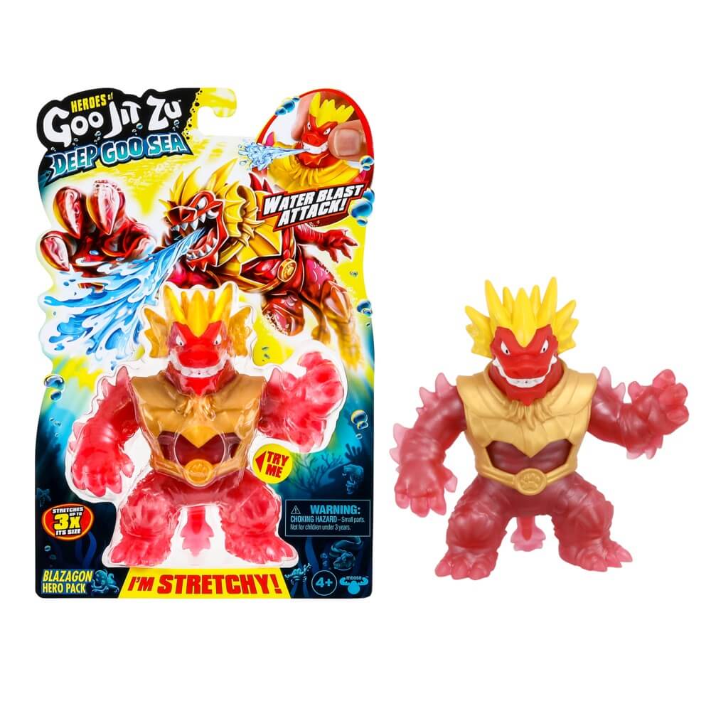 Heroes Of Goo Jit Zu Deep Goo Sea Blazagon 42564/65382 - Colorland Toys