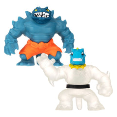 Heroes Of Goo Jit Zu Glow Shifters Tyro vs Rock Jaw 42620/63654 - Colorland Toys
