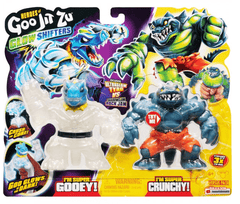 Heroes Of Goo Jit Zu Glow Shifters Tyro vs Rock Jaw 42620/63654 - Colorland Toys