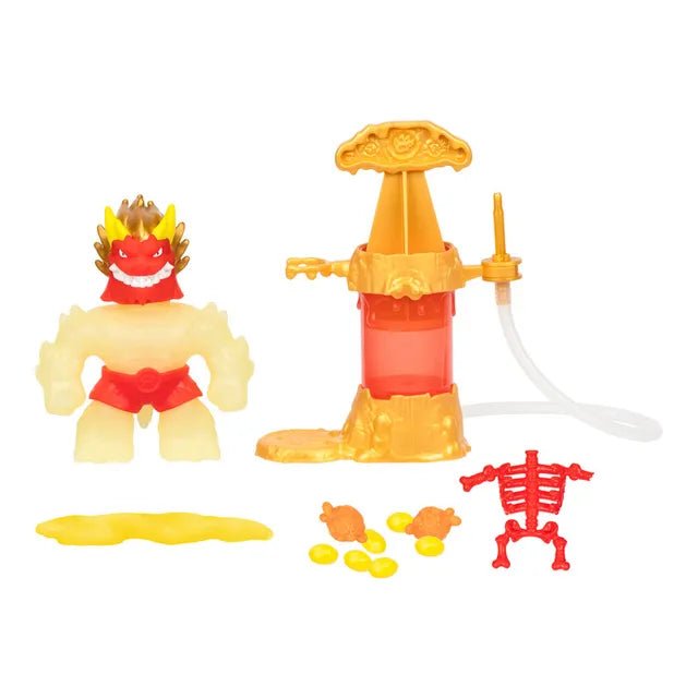 Heroes Of Goo Jit Zu Hero Creator Blazagon Figure Set Glow In The Dark 42993 — image 5