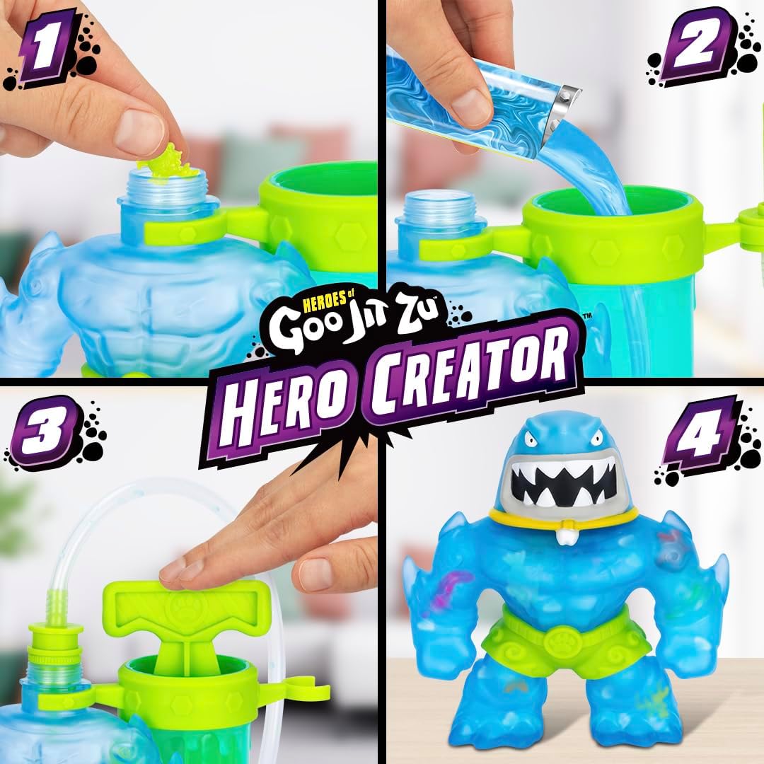 Heroes Of Goo Jit Zu Hero Creator - Make Your Own Thrash - Colorland Toys