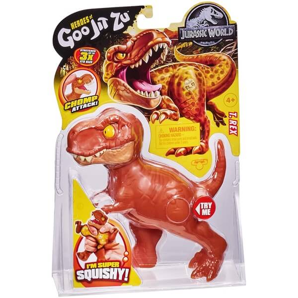 Heroes of Goo Jit Zu Jurassic World Stretch Heroes T-Rex 41341/41304 — image 1