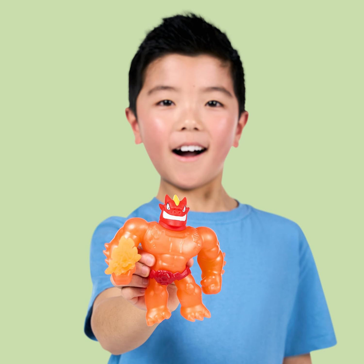 Heroes of Goo Jit Zu Meteor Madness Stretchy Battle Blazagon Figure — image 4